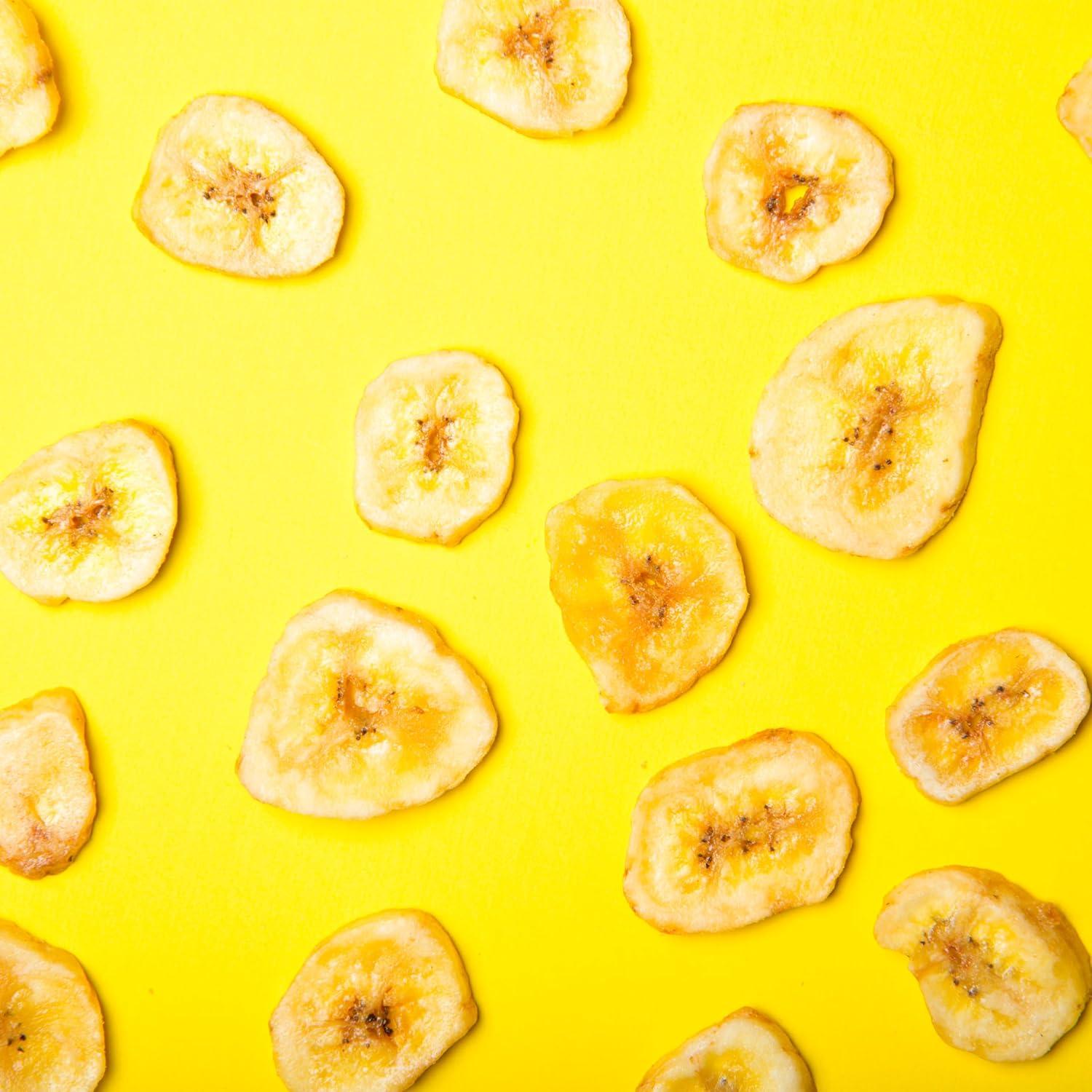image:imageYupik Organic Sweetened Dried Banana Chips 141 Oz GlutenFree Kosher NonGMO Vegan Sliced Dried Fruits Lightly Sweetened Crunchy Snacks Ideal for Baking amp Topping141 Oz Pack of 1