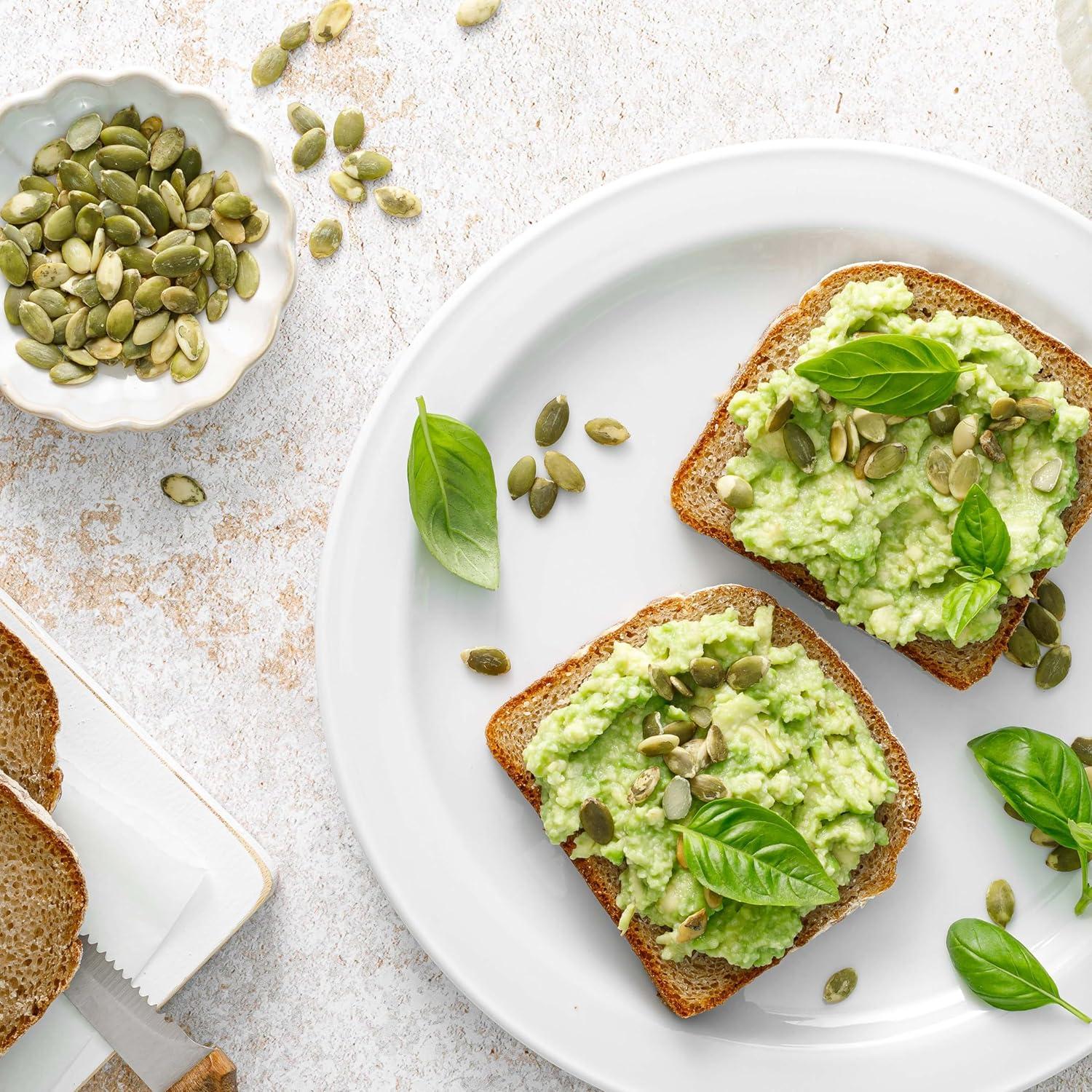 image:imageYupik Raw Pumpkin Seeds No Shell 1 lb 16 oz GMOFree GlutenFree Kosher Shelled Pepitas SaltFree OilFree PlantBased Protein Source of Fiber Healthy Snacks Ideal for Baking amp Topping