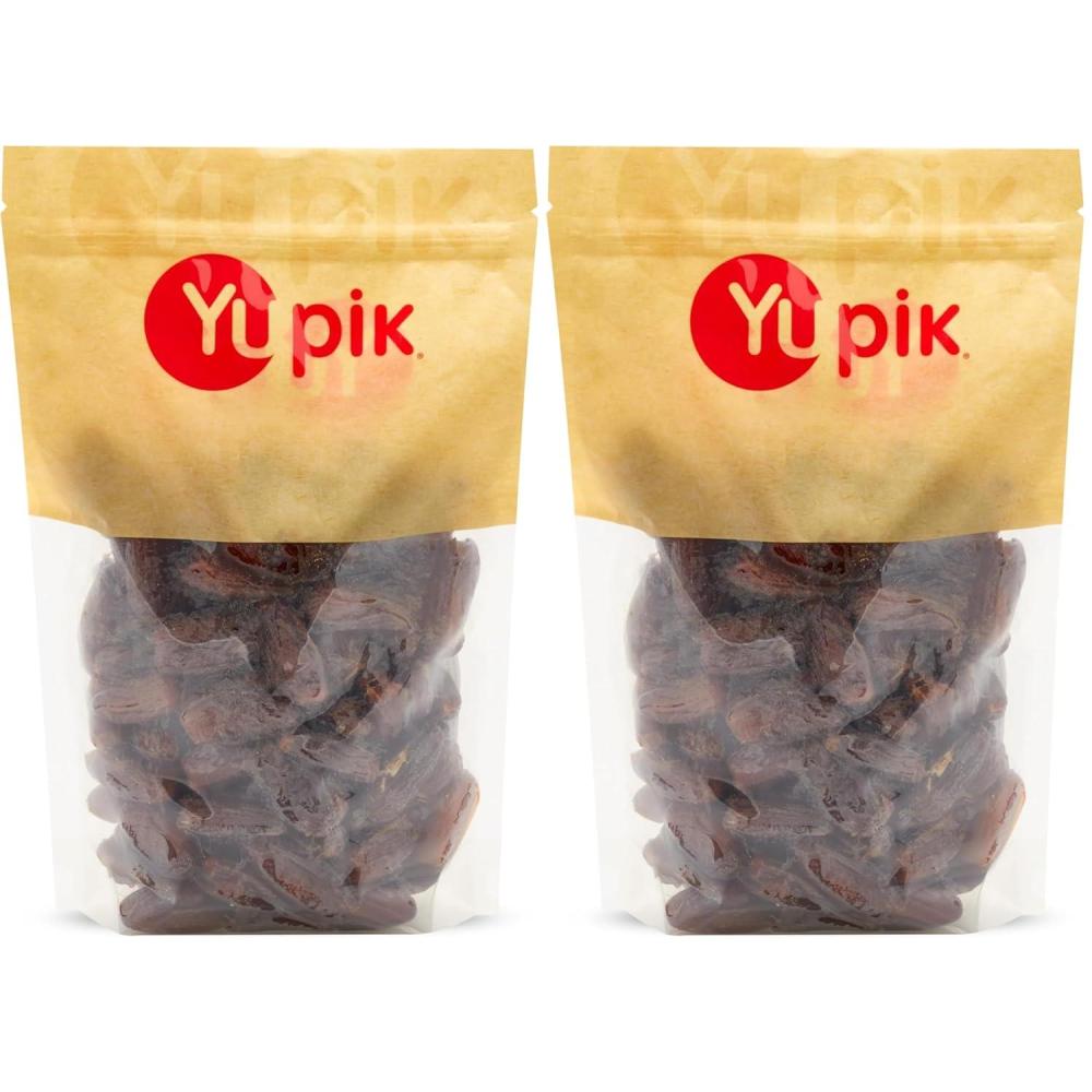 image:imageYupik Deglet Nour Pitted Dates 22 lb 352 oz Whole Dried Fruits No Pits No Added Sugar Cholesterolfree Source of Fiber Healthy Snacks Ideal for Baking Topping amp Blended Drinks22 lb Pack of 2