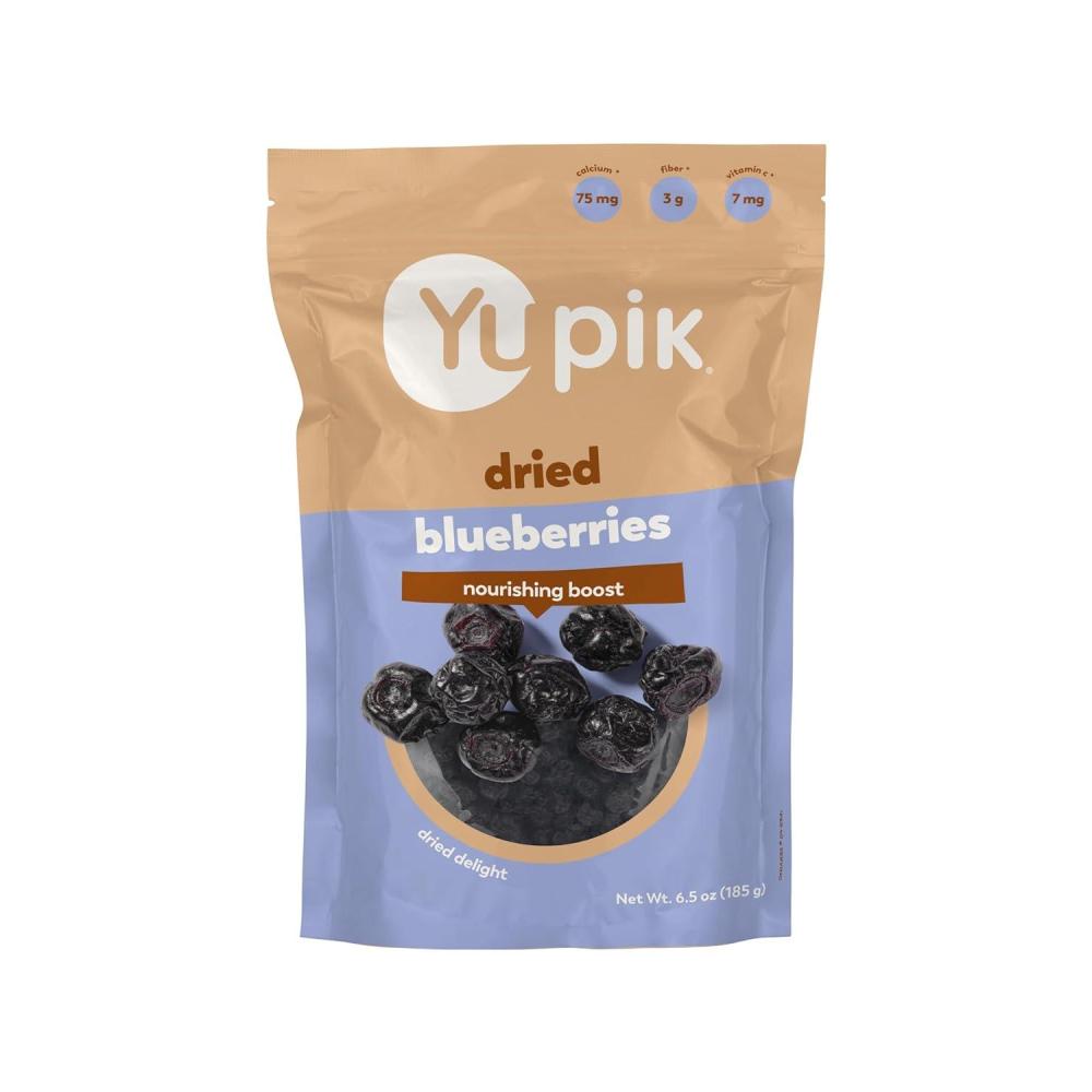 image:imageYupik Dried Blueberries 22 lb 352 oz GlutenFree Kosher Sweet Dried Fruits Whole Berries No Sulphites Source of Fiber amp Vitamins Healthy Snacks Ideal for Baking amp Topping65 Oz