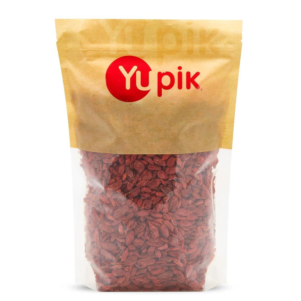 image:imageYupik Natural Dried Goji Berries 1 lb 16 oz GlutenFree GMOFree Dried Fruits Wolfberries No Sugar Added Superfood High in Vitamin A and C Source of Fiber Healthy Snacks Ideal for BakingNatural Dried Goji Berries