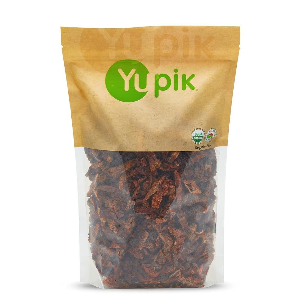 image:imageYupik Organic Sundried Tomatoes Julienne Slices 22 lb 352 oz NonGMO GlutenFree Vegan Kosher Dehydrated Tomatoes Sea Salted SulphitesFree Source of Fiber Savory IngredientSunDried Tomatoes