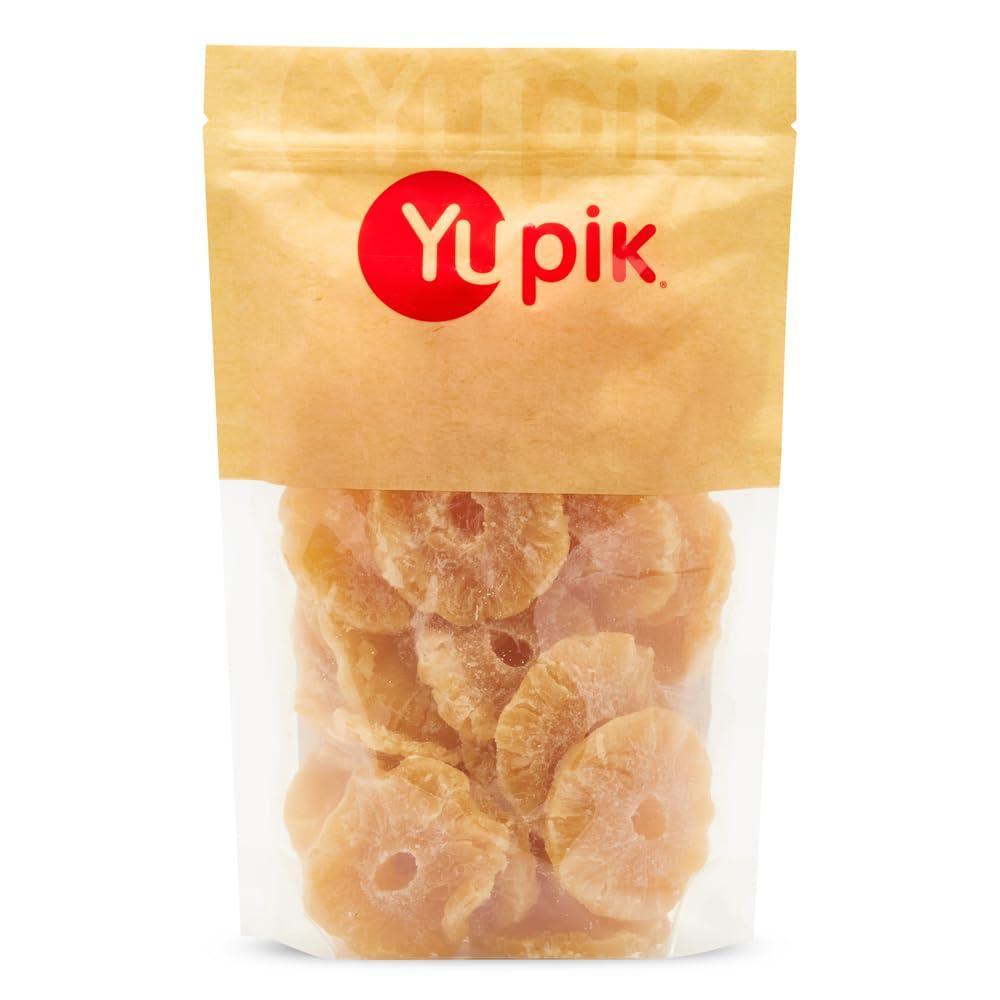 image:imageYupik Pineapple Rings SulphiteFree 22 lb 352 oz GlutenFree Kosher Sweetened Tropical Dried Fruits Sliced Pineapple Chewy Source of Fiber Fruity Snacks Ideal for Baking amp Topping22 Pound Pack of 1