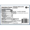 Yupik Organic Desiccated Coconut, Fine, 1 lb (16 oz), Non-GMO, Vegan, Gluten-Free, Kosher, Finely Ground, Unsweetened, No Added Sugar, Oil-Free, Source of Fiber, Healthy Snacks, Ideal for Topping(1 Pound (Pack of 6))