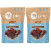 Yupik Deglet Nour Pitted Dates, 2.2 lb (35.2 oz), Whole Dried Fruits, No Pits, No Added Sugar, Cholesterol-free, Source of Fiber, Healthy Snacks, Ideal for Baking, Topping & Blended Drinks(10 Oz (Pack of 2))