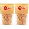Yupik Pineapple Rings, Sulphite-Free, 2.2 lb (35.2 oz), Gluten-Free, Kosher, Sweetened Tropical Dried Fruits, Sliced Pineapple, Chewy, Source of Fiber, Fruity Snacks, Ideal for Baking & Topping(2.2 Pound (Pack of 2))
