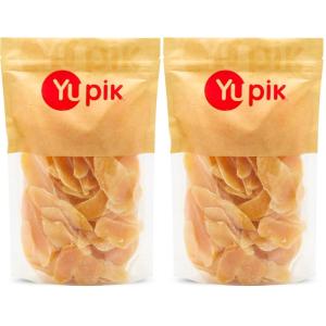 Yupik Dried Mango, Sliced, 2.2 lb (35.2 oz), Gluten-Free, Vegan, Kosher, Sweetened Tropical Dried Fruits, Mango Slices, No Added Sulphites, Fruity Snacks, Ideal for Baking & Topping(2.2 Pound (Pack of 2))