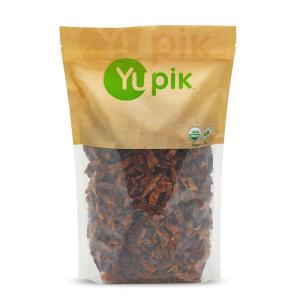 Yupik Organic Sundried Tomatoes, Julienne Slices, 2.2 lb (35.2 oz), Non-GMO, Gluten-Free, Vegan, Kosher, Dehydrated Tomatoes, Sea Salted, Sulphites-Free, Source of Fiber, Savory Ingredient(Sun-Dried Tomatoes)