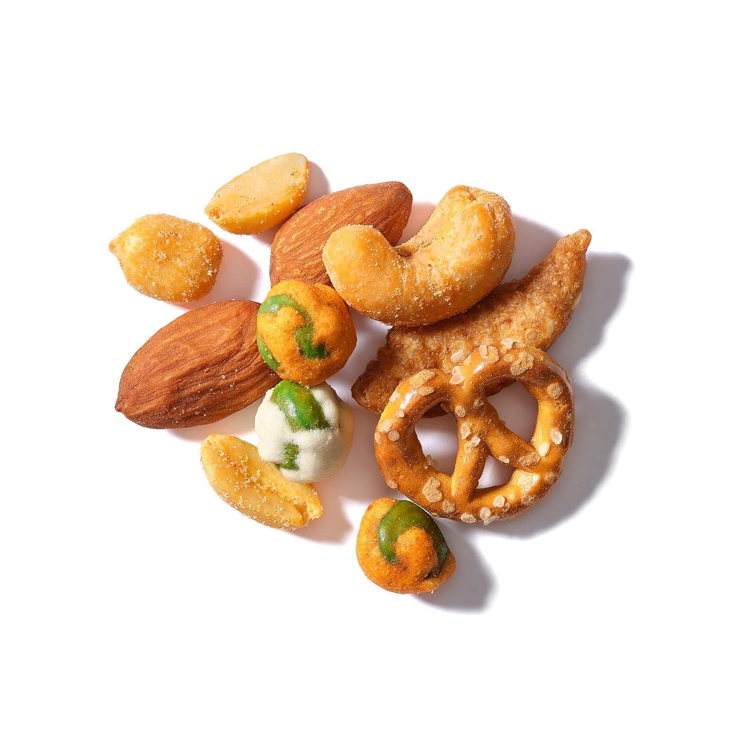 image:imageYupik Sriracha Mix 6 Oz Savory Crunchy Snack Spicy Blend BBQ Trail Mix Protein Snacks Cashews Wasabi Peas Pretzels Game Night amp Party Snack