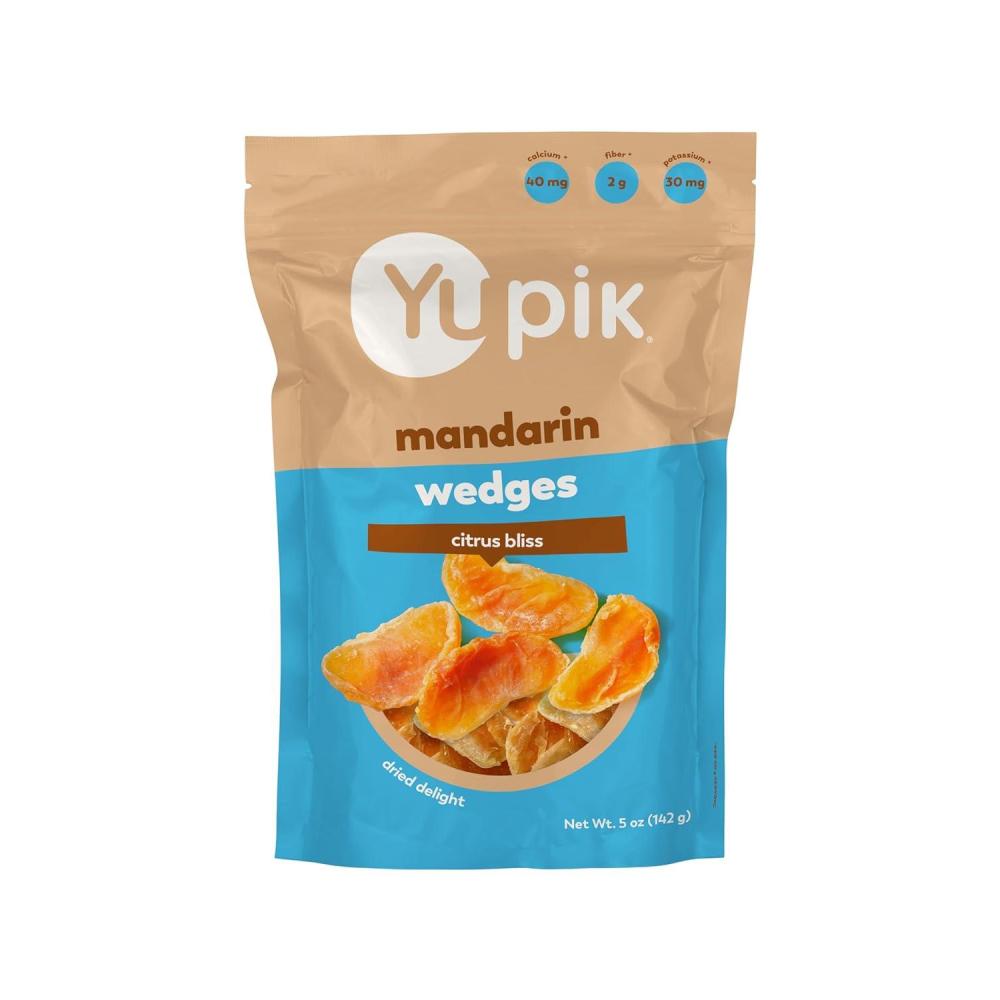 image:imageYupik Dried Mandarin Wedges 5 Oz Kosher Tangerine Wedges Orange Dried Fruits Tangy amp Chewy Snacks5 Oz