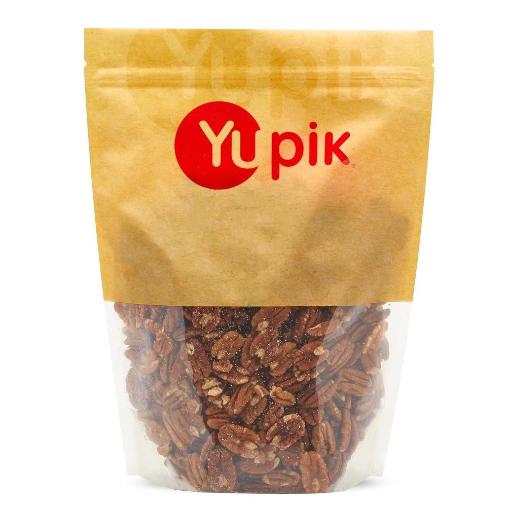 image:imageYupik Jumbo Pecan Halves 58 Oz GlutenFree Kosher Raw Nuts Shelled Unsalted Unroasted Healthy Snacks Source of Fiber amp Copper22 lb Pack of 6