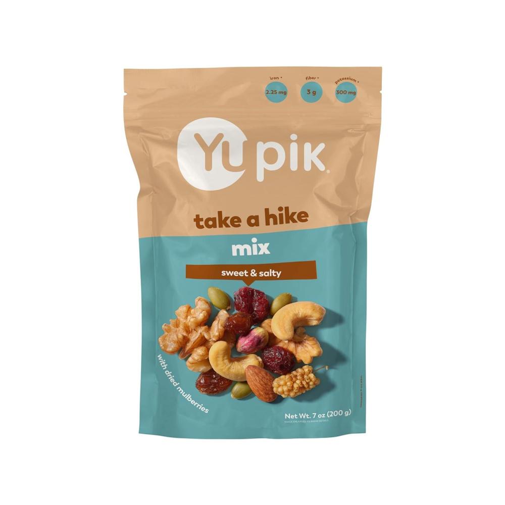 image:imageYupik Take A Hike Mix 7 Oz GlutenFree NonGMO Energizing Snack Sweet amp Salty Trail Mix Crunchy Nuts Dried Fruits Dried Mulberries Roasted Cashews Pistachios Pumpkin Seeds7 Ounce Pack of 1
