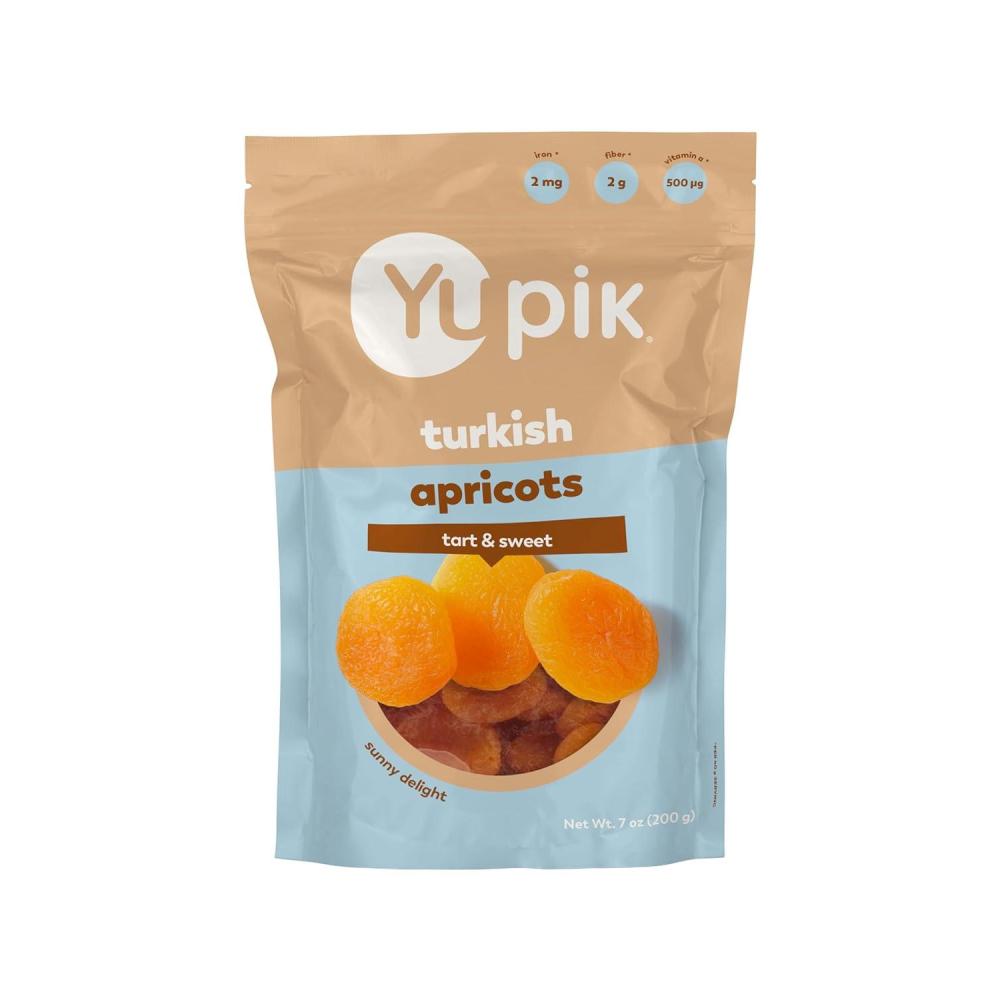 image:imageYupik Turkish Apricots 7 Oz Kosher Tart amp Sweet Dried Fruits No Pits No Sugar Added Naturally Sweet Snacks Healthy Snacks7 Oz