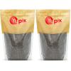 Yupik Raw Black Chia Seeds, 10.6 Oz, Gluten-Free, Kosher, Natural Plant-Based Seeds, Superfood, Source of Omega-3 and Magnesium, Rich in Fiber, Gels Easily(2.2 lb. (Pack of 2))