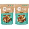 Yupik Roasted Salted Mixed Deluxe Nuts, 7 Oz, Kosher, Gluten-free, Non-GMO, Savory Blend of Almonds, Cashews, Brazil Nuts, Hazelnuts & Pecans, Crunchy Trail Mix, Nutritious Protein Snacks(7 Oz (Pack of 2))