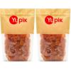 Yupik Turkish Apricots, 7 Oz, Kosher, Tart & Sweet Dried Fruits, No Pits, No Sugar Added, Naturally Sweet Snacks, Healthy Snacks(2.2 Pound (Pack of 2))
