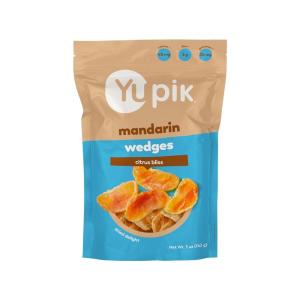 Yupik Dried Mandarin Wedges, 5 Oz, Kosher, Tangerine Wedges, Orange Dried Fruits, Tangy & Chewy Snacks(5 Oz)