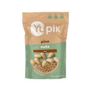 Yupik Pine Nuts, 3.5 Oz, Gluten-Free, Kosher, Smooth & Creamy Pine Kernels, Raw Nuts, Shelled, Unsalted, Unroasted, Oil-Free, Source of Iron(3.5 Oz)