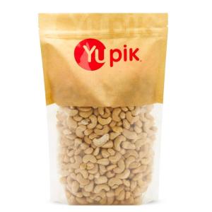 Yupik Raw Whole Cashews, 9 Oz, Gluten-Free, Kosher, Raw Nuts, Unsalted, Unroasted, Oil-Free, Nutritious & Healthy Snacks(2.2 Pound (Pack of 1))