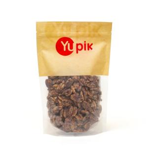 Yupik Toasted Golden Pecans, 5 Oz, Gluten-Free, Kosher, Non-GMO, Sweet Snack, Crunchy Glazed Pecans with Natural Butter Flavor & Sea Salt, Party Snack, Source of Copper & Magnesium(1.1 lb.)
