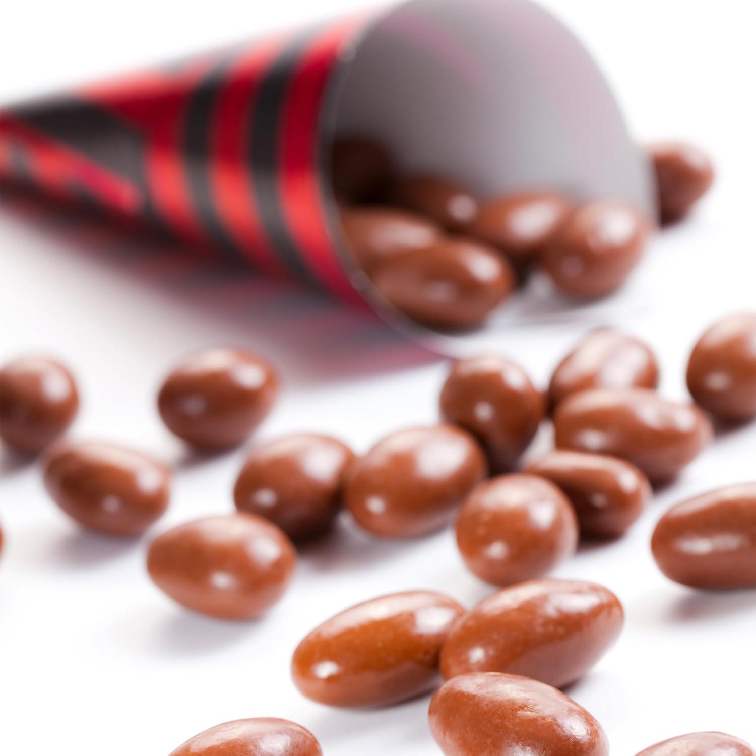 image:imageYupik 60 Dark Chocolate Covered Almonds 22 lb 352 oz Kosher Whole Nuts Almonds Dipped in Chocolate Crunchy amp Smooth Dark Chocolate Candy Classic Sweet SnacksDark Chocolate Covered Almonds