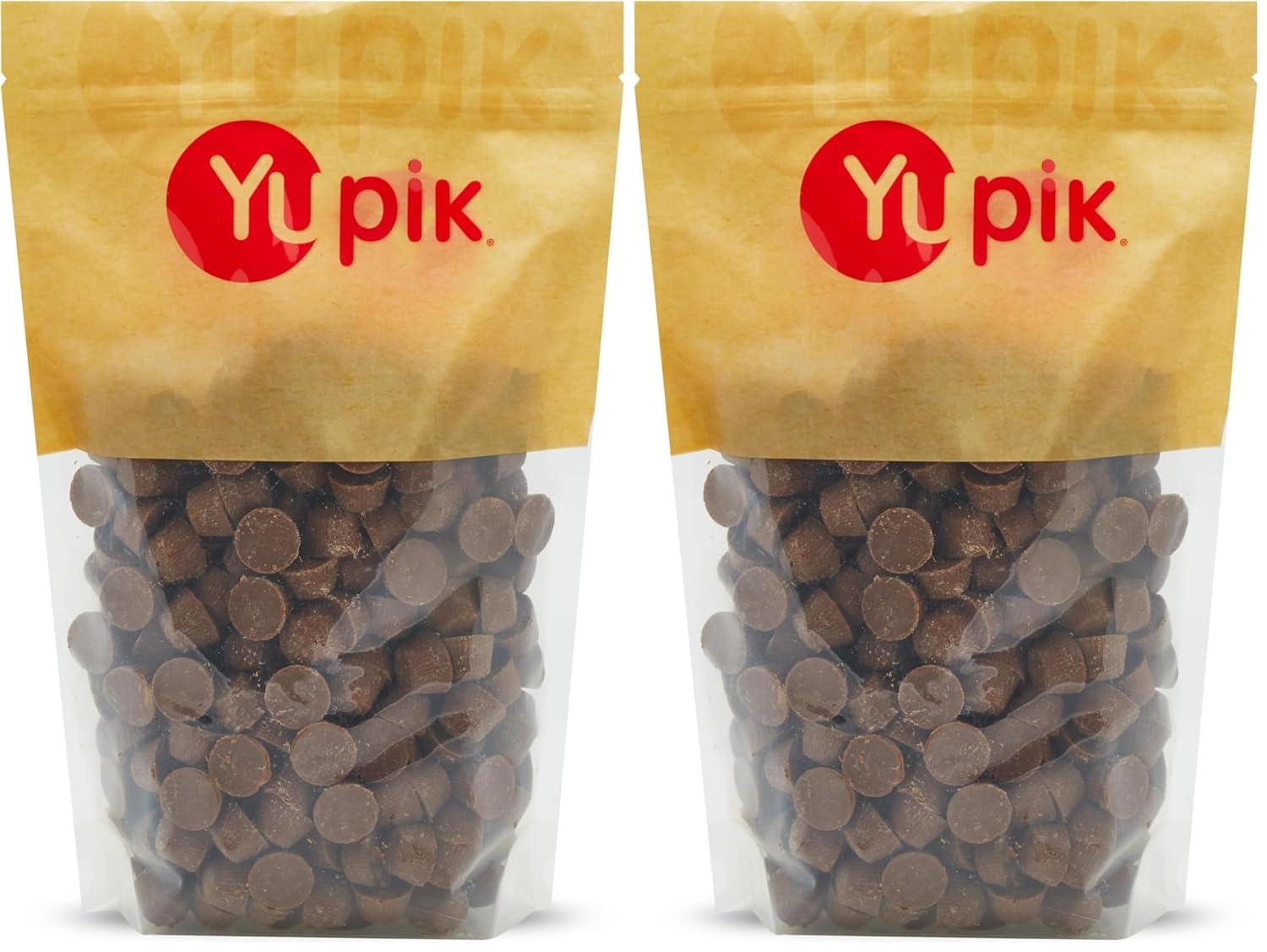 image:imageYupik Mini Peanut Butter Cups 22 lb 352 oz Kosher Milk Chocolate Goblets Peanut Butter Filling Smooth amp Creamy Delicious Snacks Ideal for Baking Topping amp GiftingMilk Chocolate Peanut Butter