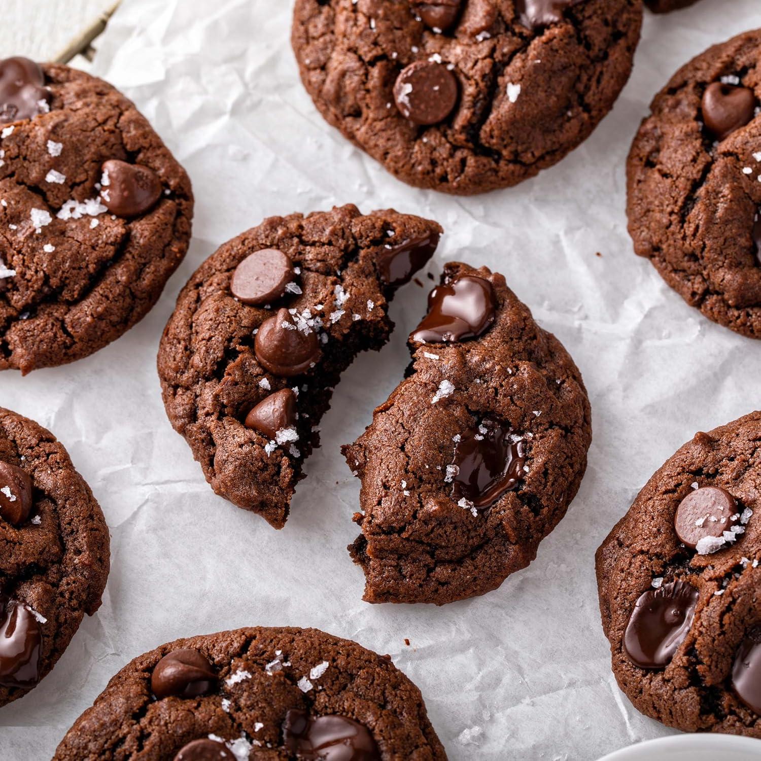 image:imageYupik Organic Dark Chocolate Chips 70 Cacao 22 lb 352 oz No Sugar Added GlutenFree GMOFree Kosher Vegan DairyFree Small Size Rich Dark Chocolate Melts Smoothly Ideal for Baking22 Pound Pack of 6