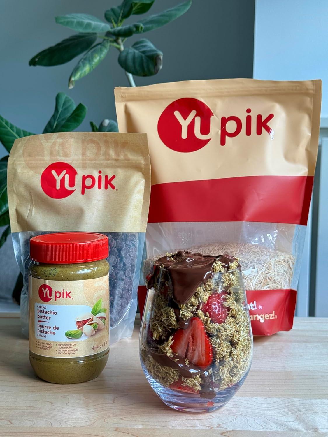 image:imageYupik Organic Dark Chocolate Chips 70 Cacao 22 lb 352 oz No Sugar Added GlutenFree GMOFree Kosher Vegan DairyFree Small Size Rich Dark Chocolate Melts Smoothly Ideal for Baking22 Pound Pack of 1