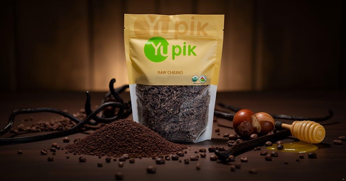 image:imageYupik Organic Raw Cacao Nibs 22 lb 352 oz GlutenFree Kosher GMOFree Vegan No Sugar Added No Additives Made from Raw Cacao Crunchy Healthy Snacks Ideal for Baking amp Topping352 Ounce Pack of 6