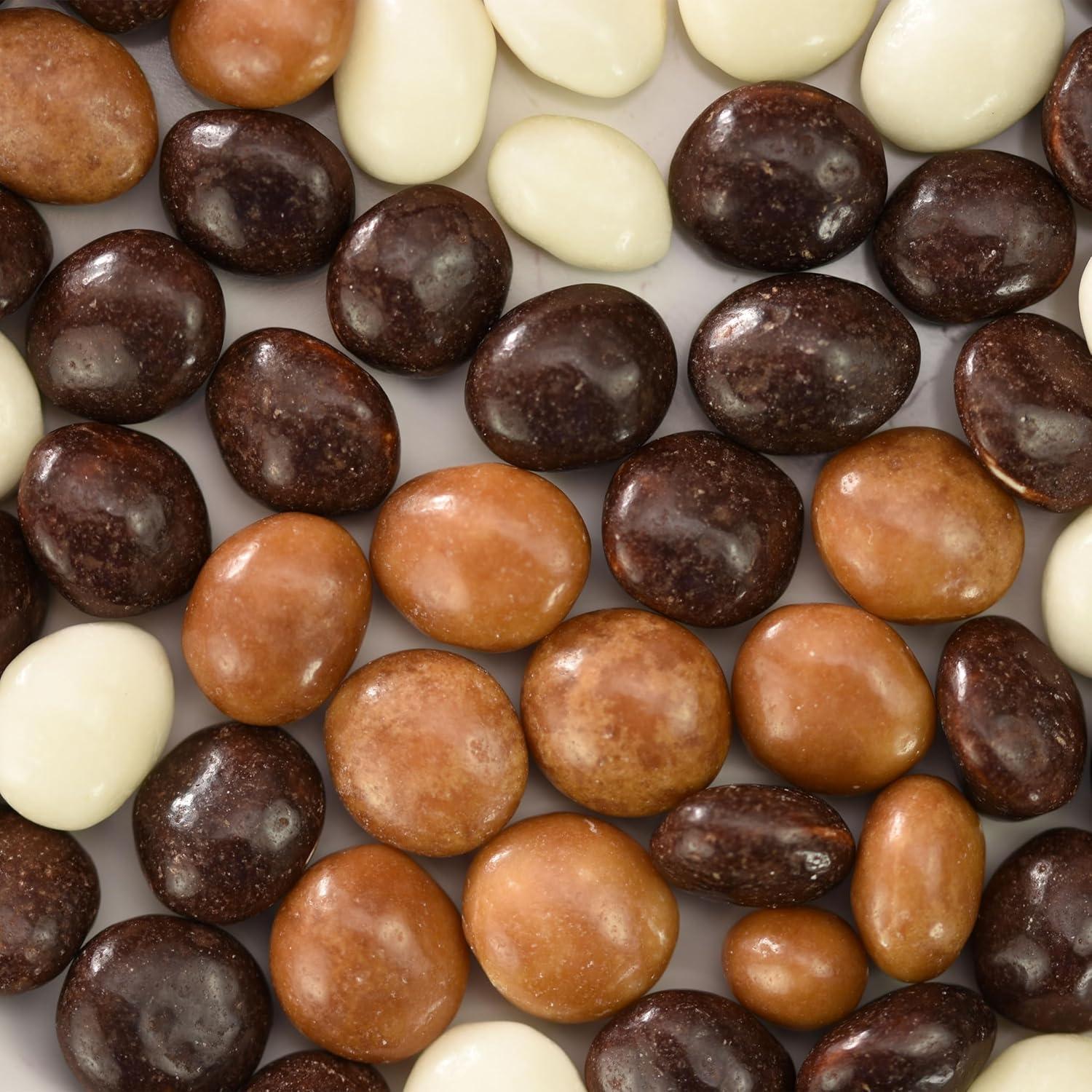 image:imageYupik Triple Chocolate Espresso Coffee Beans 22 lb 352 oz Coffee Beans Covered in Milk Chocolate White Chocolate amp Dark Chocolate Smooth amp Crunchy Sweet Snacks Ideal for Topping amp Baking