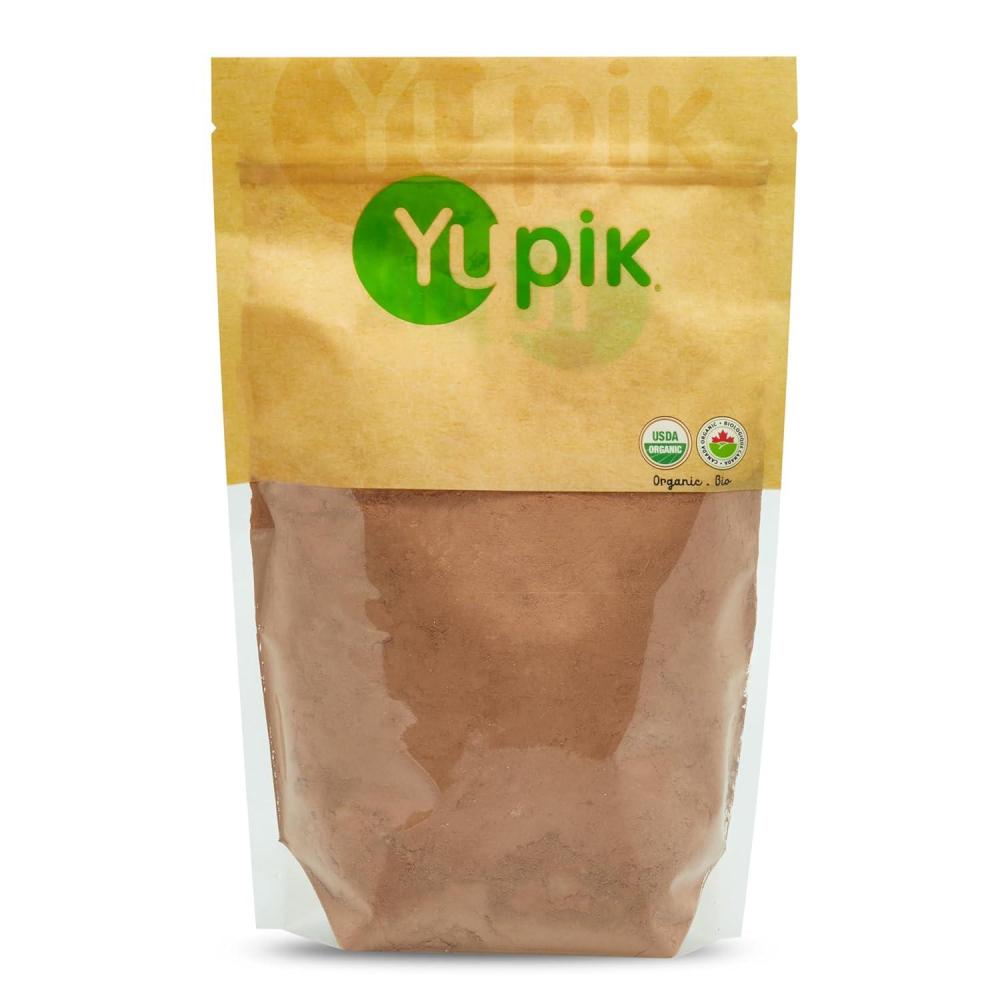 image:imageYupik Organic Raw Cocoa Powder 22 lb 352 oz GlutenFree GMOFree Kosher Vegan DairyFree No Added Sugar Made from Raw Cacao Beans Rich Chocolate Flavor Ideal for Baking amp Beverages22 Pound Pack of 1