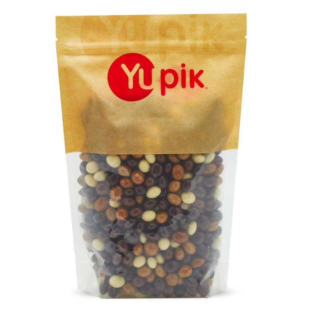 image:imageYupik Triple Chocolate Espresso Coffee Beans 22 lb 352 oz Coffee Beans Covered in Milk Chocolate White Chocolate amp Dark Chocolate Smooth amp Crunchy Sweet Snacks Ideal for Topping amp Baking