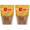 Yupik Alkalized Cocoa Powder, 2.2 lb (35.2 oz), Vegan, Gluten-Free, GMO-Free, Kosher, Dairy-Free, No Sugar Added, Dutch Processed Cocoa, Smooth Chocolate Flavor, Ideal for Baking & Beverages(2.2 Pound (Pack of 2))