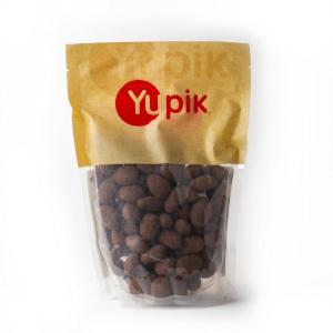 Yupik Mexican Vanilla Dark Chocolate Covered Almonds, 1.1 lb (17.6 oz), Kosher, GMO-Free, Whole Almonds Dipped in Dark Chocolate, Mexican Vanilla & Spicy Pepper, Chocolate Candy, Sweet Snacks