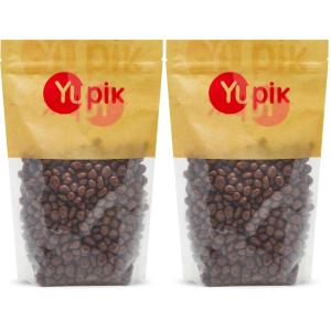 Yupik Milk Chocolate Covered Raisins, 2.2 lb (35.2 oz), Kosher, Raisins Dipped in Fine Milk Chocolate, Smooth & Chewy, Chocolate Candy, Sweet Snacks, Ideal for Topping & Baking(2.2 Pound (Pack of 2))