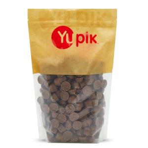 Yupik Mini Peanut Butter Cups, 2.2 lb (35.2 oz), Kosher, Milk Chocolate Goblets, Peanut Butter Filling, Smooth & Creamy, Delicious Snacks, Ideal for Baking, Topping & Gifting(Milk Chocolate Peanut Butter)