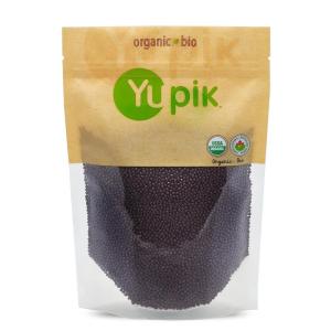 Yupik Organic Dark Chocolate Covered Chia Seeds, 70% Cacao, 1 lb (16 oz), Gluten-Free, GMO-Free, Kosher, Vegan, Chia Coated in Dark Chocolate, Smooth & Crunchy, Healthy Snacks, For Baking & Topping