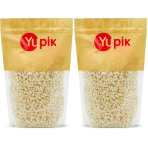 Yupik Yogurt Baking Chips, 2.2 lb (35.2 oz), Gluten-Free, Kosher, Yogurt Bites & Drops, Yogurt Dips, Sweet Creamy Flavor, Off-White, Melts Smoothly, Ideal for Baking, Snacking, Molding & Topping(2.2 Pound (Pack of 2))