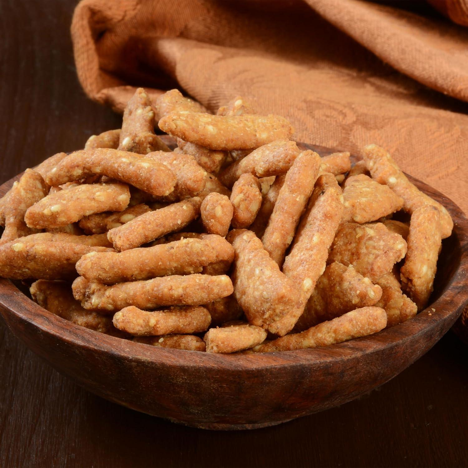image:imageYupik Salted Sesame Sticks 22 lb 352 oz Vegan Kosher LowCalorie Source of Protein amp Fiber CholesterolFree SugarFree Perfect for Snacking amp Parties352 Ounce Pack of 1