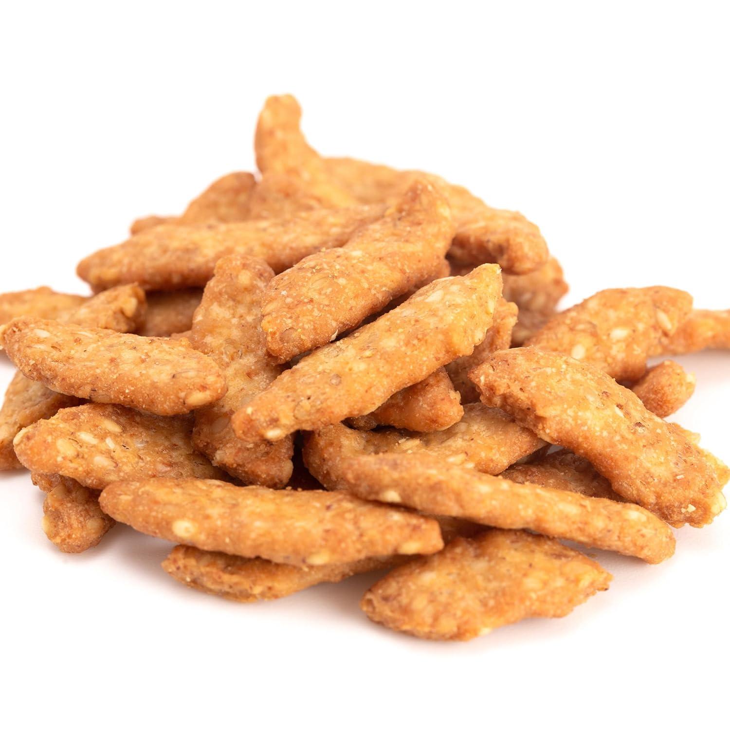 image:imageYupik Salted Sesame Sticks 22 lb 352 oz Vegan Kosher LowCalorie Source of Protein amp Fiber CholesterolFree SugarFree Perfect for Snacking amp Parties352 Ounce Pack of 6