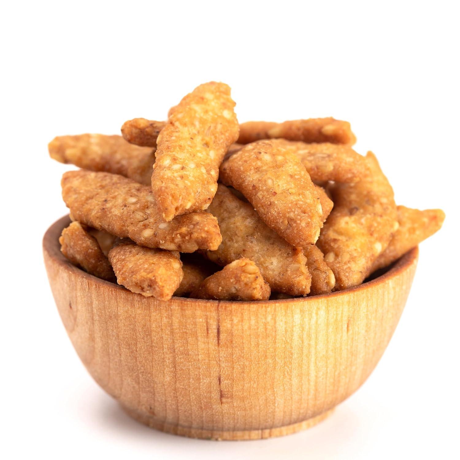 image:imageYupik Salted Sesame Sticks 22 lb 352 oz Vegan Kosher LowCalorie Source of Protein amp Fiber CholesterolFree SugarFree Perfect for Snacking amp Parties352 Ounce Pack of 1