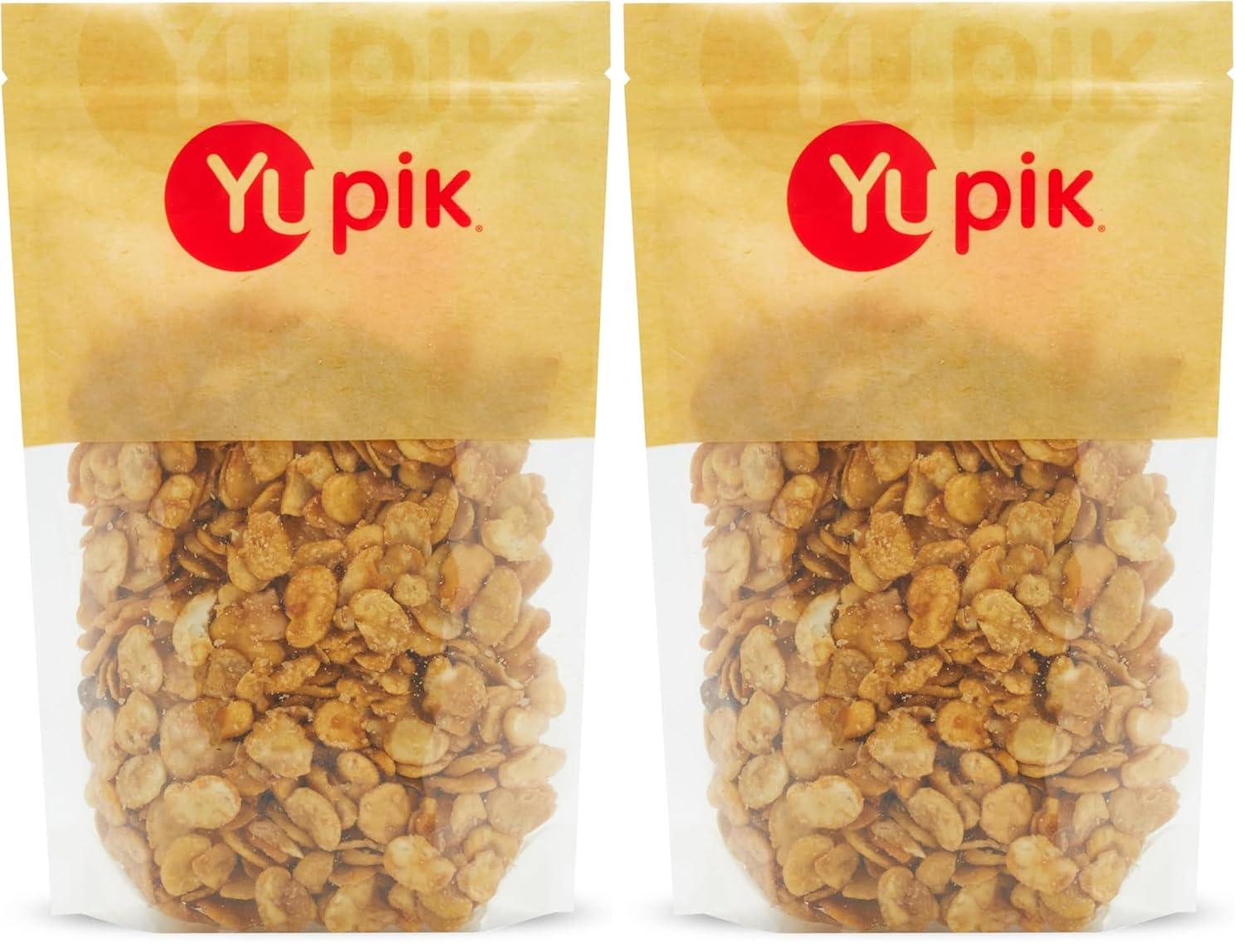 image:imageYupik Salted Valencian Broad Beans 1 lb 16 oz High Protein Snack Vegan GlutenFree Snack Crunchy amp Savory Split Beans for Salads Soups Trail Mixes Picnics amp Morebroad beans