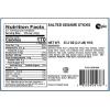 Yupik Salted Sesame Sticks 2.2 lb (35.2 oz), Vegan, Kosher, Low-Calorie, Source of Protein & Fiber, Cholesterol-Free, Sugar-Free, Perfect for Snacking & Parties(35.2 Ounce (Pack of 6))