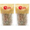 Yupik Mix Wasabi Beans, 2.2 lb (35.3 oz), Spicy & Crunchy Wasabi Beans, Kosher, Vegan, High in Protein & Fiber, Cholesterol Free, Perfect for Snacking(35.2 Ounce (Pack of 2))