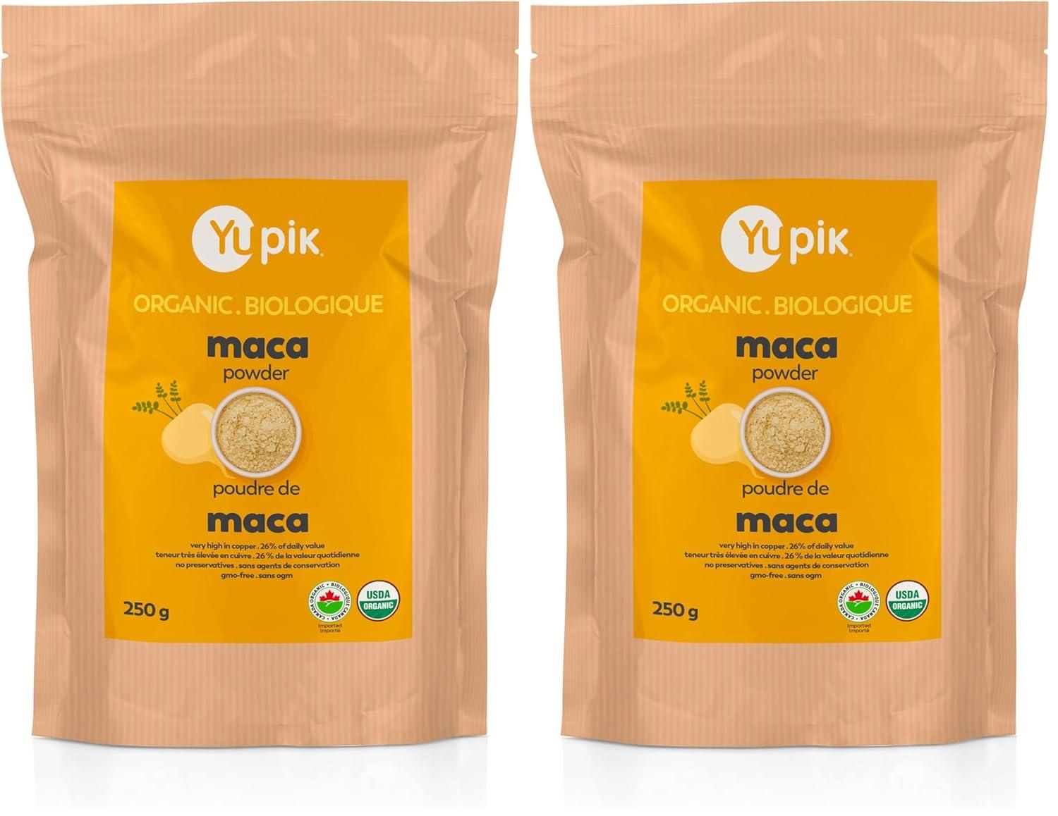 image:imageYupik Organic Yellow Maca Powder 88 oz USDA Certified GlutenFree Raw Vegan Kosher NonGMO Nutty amp Earthy Superfood for Smoothies amp Bakingmaca