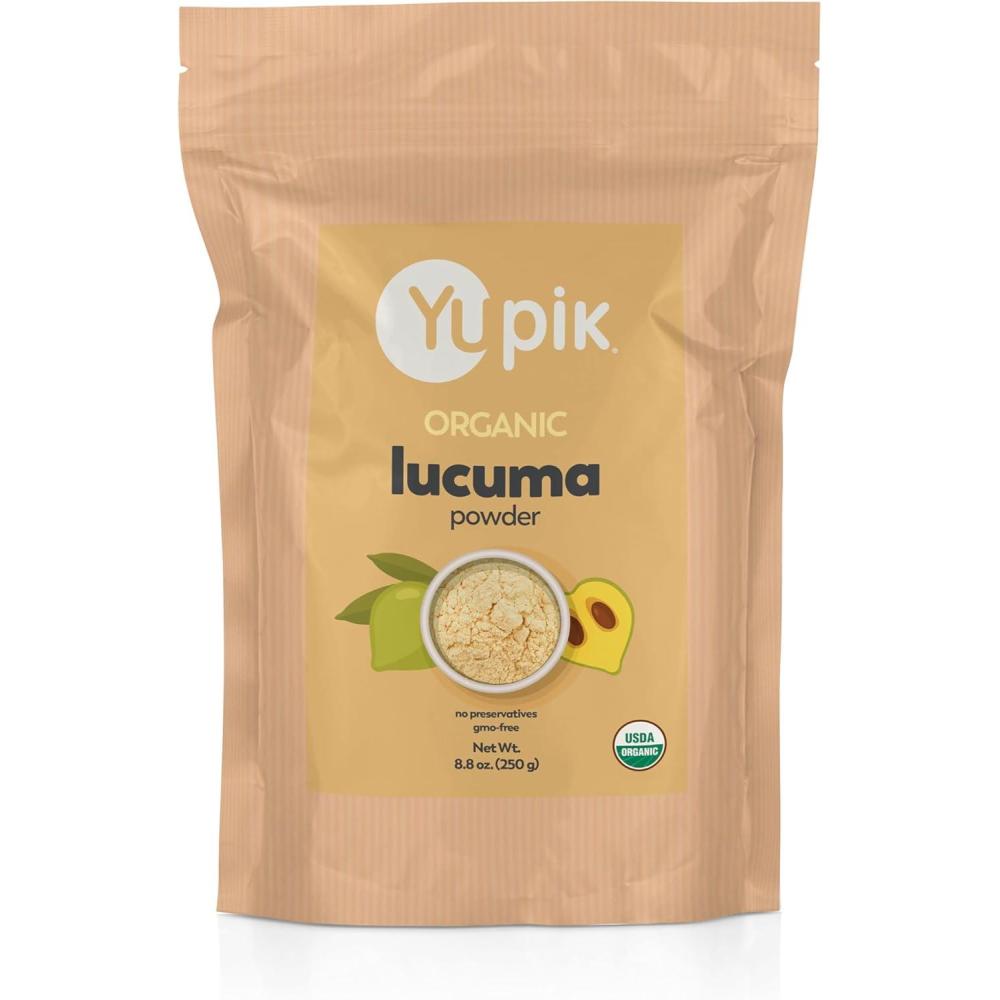 image:imageYupik Organic Lucuma Powder 88 oz USDA Certified GlutenFree Vegan Kosher NonGMO Nutritious Superfood amp Natural Sweetener with Maple Flavor LowGlycemic Ideal for Beverages amp Baking88 Ounce Pack of 1