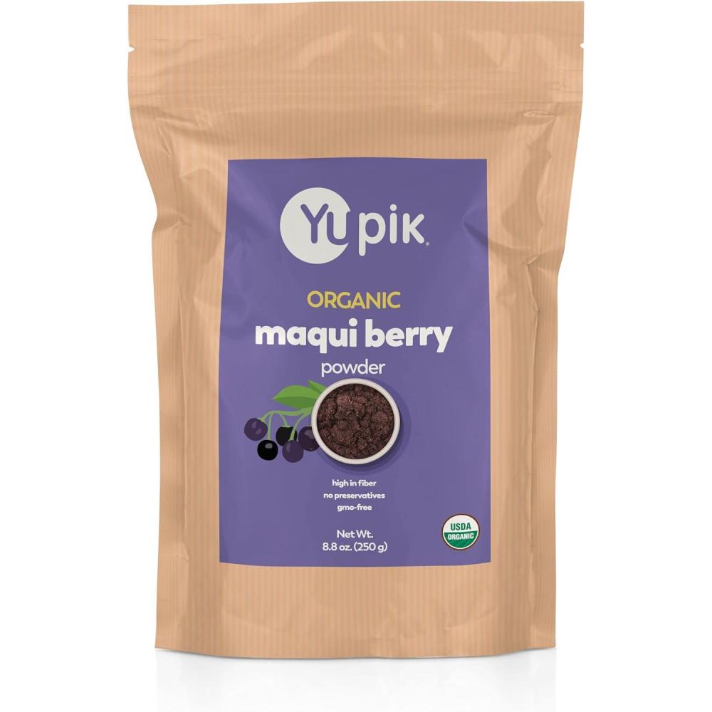 image:imageYupik Organic Powder Superfood Maqui 88 Oz NonGMO Vegan GlutenFree Pack of 1Maqui Powder