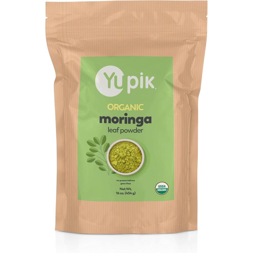 image:imageYupik Organic Powder Superfood Maqui 88 Oz NonGMO Vegan GlutenFree Pack of 1Moringa Leaf Powder