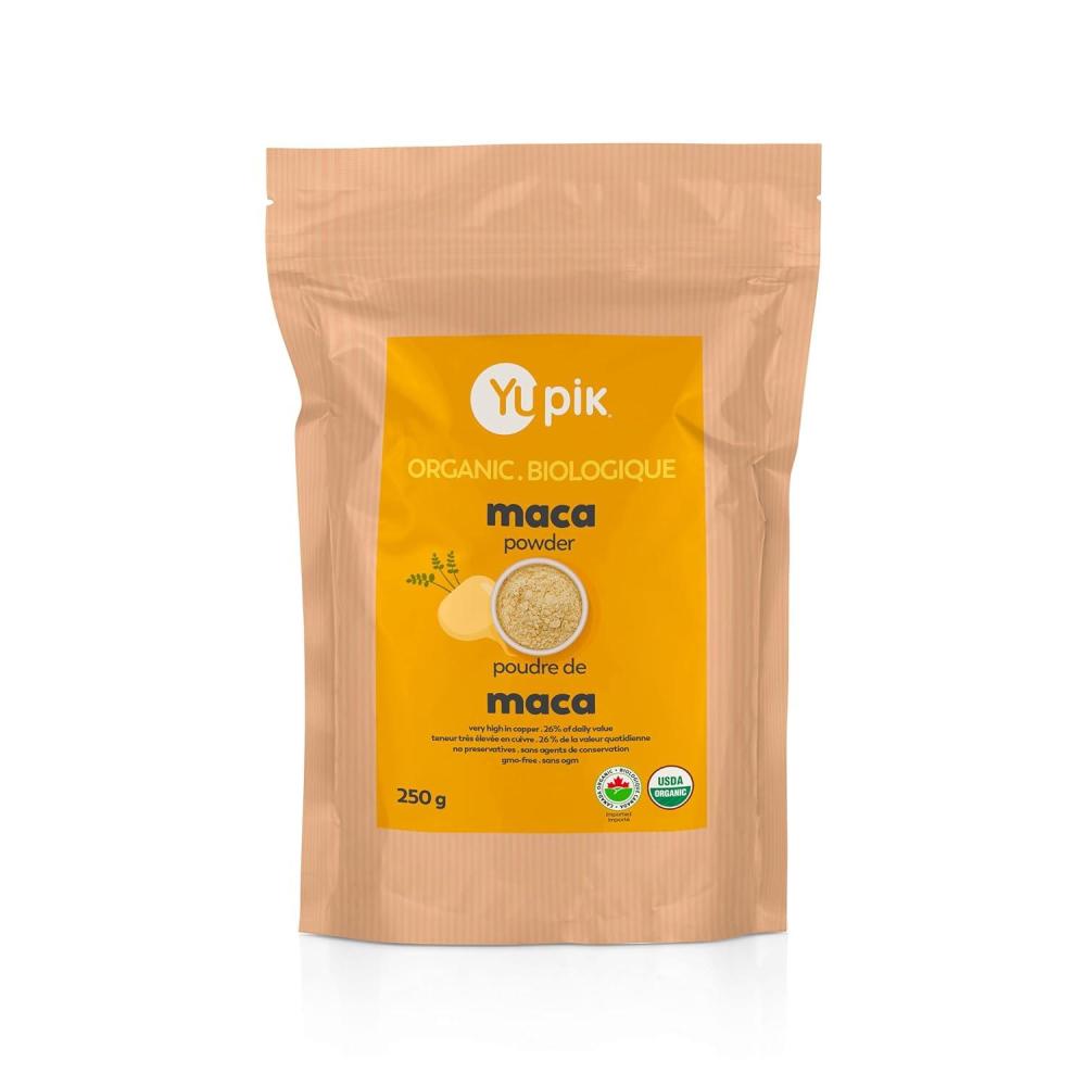 image:imageYupik Organic Yellow Maca Powder 88 oz USDA Certified GlutenFree Raw Vegan Kosher NonGMO Nutty amp Earthy Superfood for Smoothies amp Bakingmaca