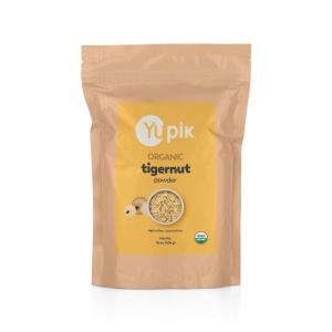 Yupik Organic Ground Tigernuts Powder 1 lb (16 oz), USDA Certified, Gluten-Free, Raw, Vegan, Kosher, Non-GMO, Nutty & Mild Flour, Low-Calorie, Cholesterol-Free, Ideal for Baking & Granola